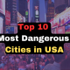 most dangerous cities in the us